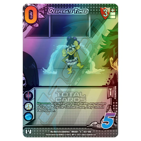 My Hero Academia - Wave 1 - Desperate Times (Extra Rare) 107/180 (Foil)