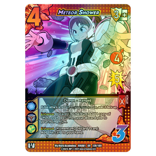My Hero Academia - Wave 1 - Meteor Shower (Extra Rare) 129/180 (Foil)