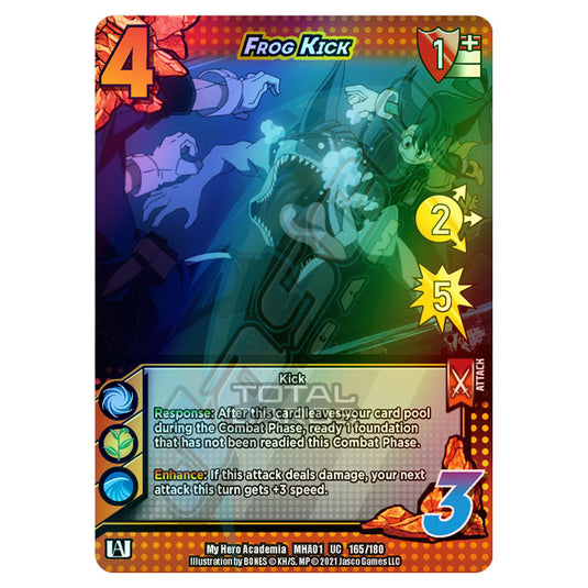 My Hero Academia - Wave 1 - 20 Meter Tongue Strike (Extra Rare) 164/180 (Foil)