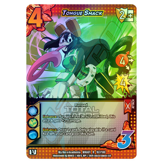 My Hero Academia - Wave 1 - Frog Lashing (Extra Rare) 166/180 (Foil)