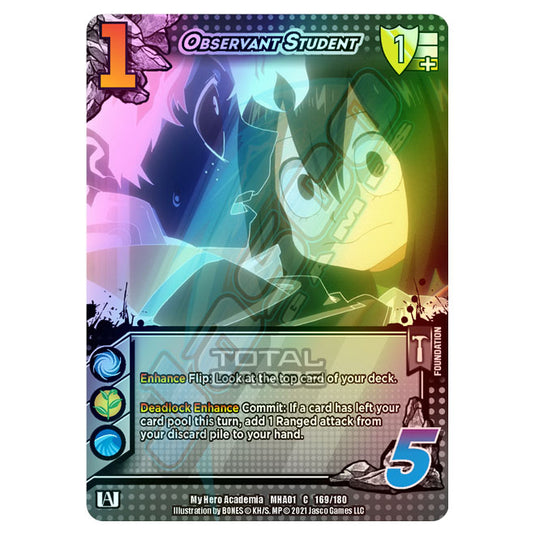 My Hero Academia - Wave 1 - Amphibious (Extra Rare) 168/180 (Foil)