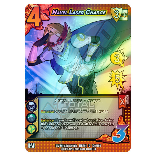 My Hero Academia - Wave 1 - Navel Laser Beam (Extra Rare) 175/180 (Foil)