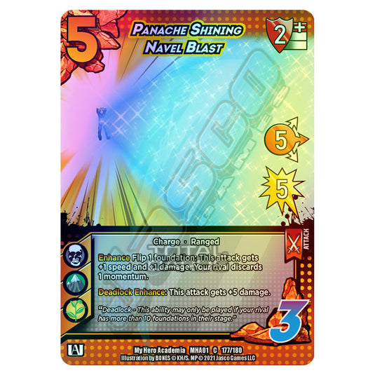 My Hero Academia - Wave 1 - Navel Laser Charge (Extra Rare) 176/180 (Foil)