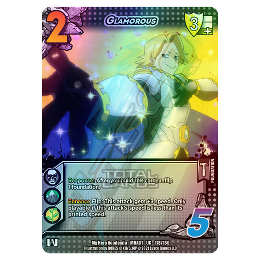 My Hero Academia - Wave 1 - Panache Shining Navel Blast (Extra Rare) 177/180 (Foil)