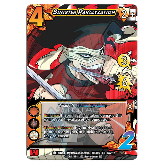 My Hero Academia - Wave 2 - Sinister Paralyzation (XR) 67/117