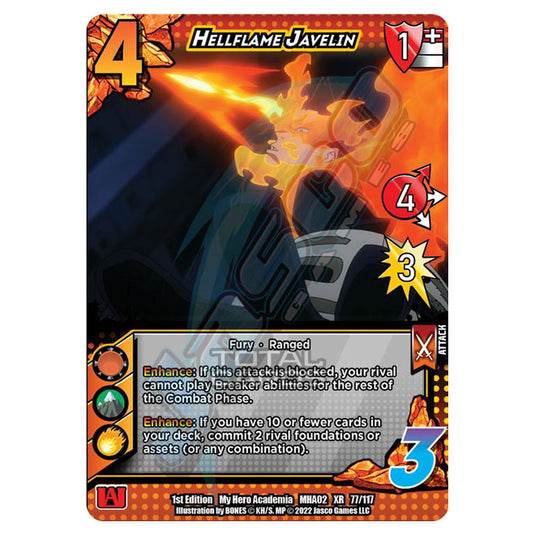 My Hero Academia - Wave 2 - Hellflame Javelin (XR) 77/117
