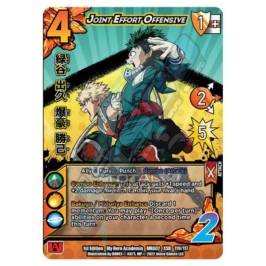My Hero Academia - Wave 2 - Joint Effort Offensive (XR) 119/117
