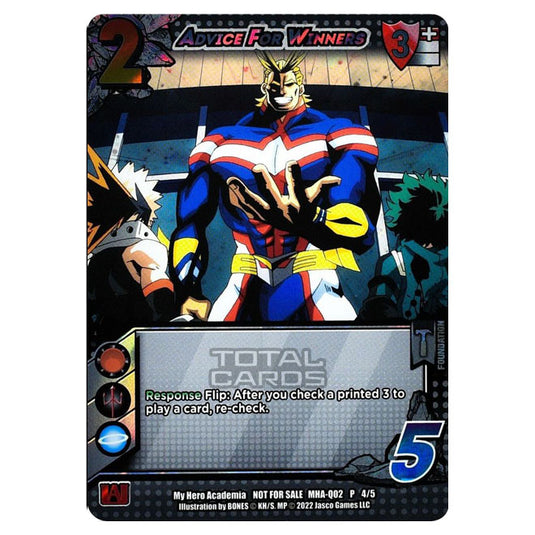 My Hero Academia - Wave 2 - Advice for Winners MHA-Q02P 4/5