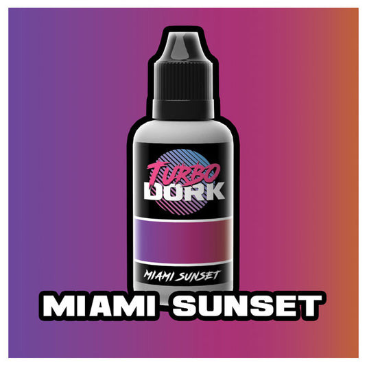 Turbo Dork Paints - Turboshift Acrylic Paint 20ml Bottle - Miami Sunset