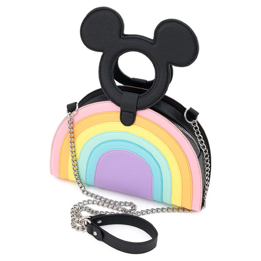 Loungefly - Disney - Mickey Mouse - Pastel Rainbow - Handbag