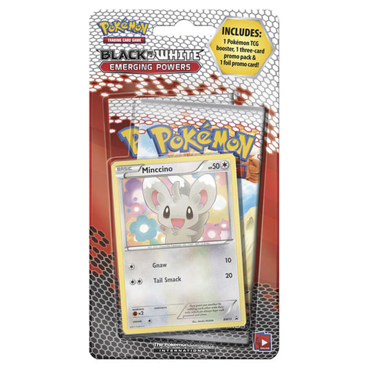 Pokemon - Black & White - Emerging Powers - Checklane Blister - Minccino