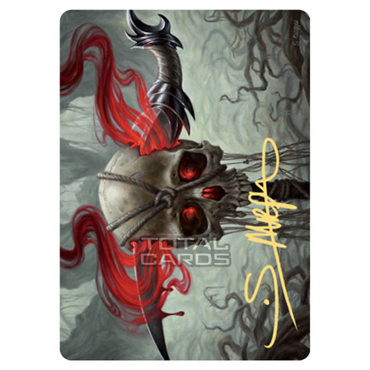 Magic The Gathering - Zendikar Rising - Art Series - Mind Carver // Mind Carver - 57/81 (Signed)