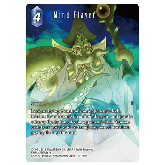 Final Fantasy - Opus 15 - Crystal Dominion - Mind Flayer - Full Art Foil - (15-120H)