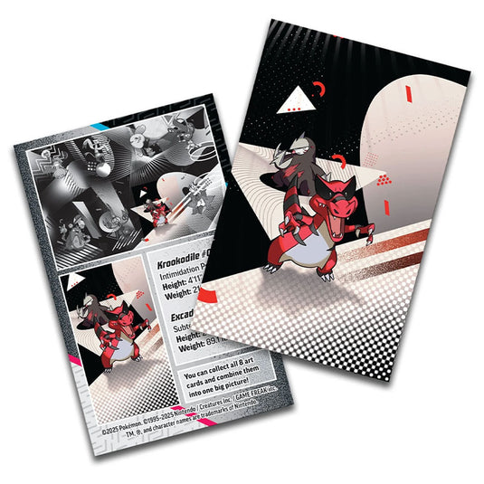 Pokemon - Scarlet & Violet - Black Bolt & White Flare - Unova Mini Tin - Krookodile & Drilbur