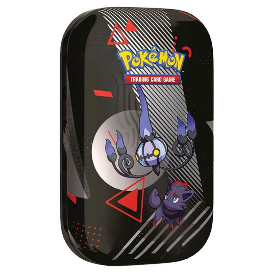 Pokemon - Scarlet & Violet - Black Bolt & White Flare - Unova Mini Tin - Zorua & Chandelure