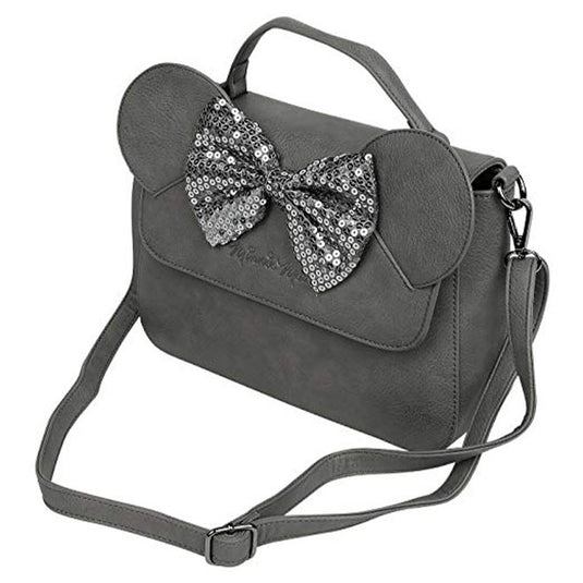 Loungefly - Disney Minnie Mouse Grey Faux Leather Handbag