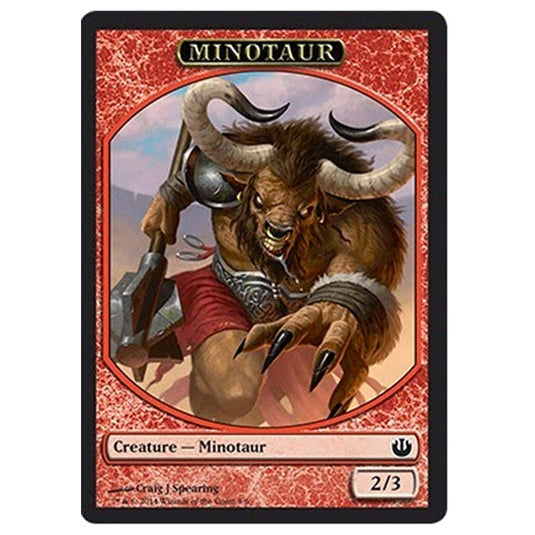 Magic the Gathering - Journey into Nyx - 03/06 Minotaur Token