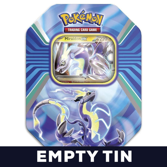 Pokemon - Paldea Legends Tin - Miraidon - Empty