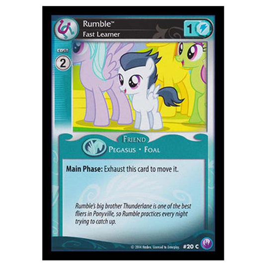 MLP - Canterlot Nights - Rumble, Fast Learner - 20/203