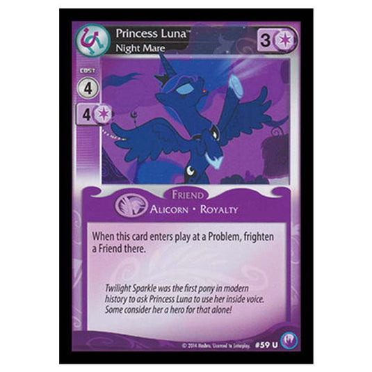 MLP - Canterlot Nights - Princess Luna, Night Mare - 59/203