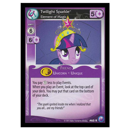 MLP - Canterlot Nights - Twilight Sparkle, Element of Magic - 65/203
