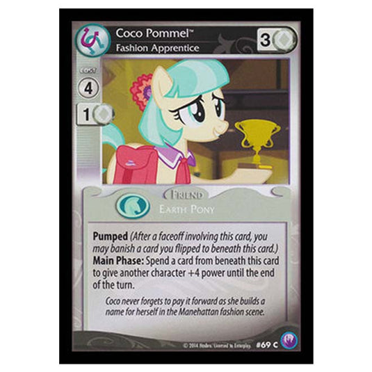 MLP - Canterlot Nights - Coco Pommel, Fashion Apprentice - 69/203
