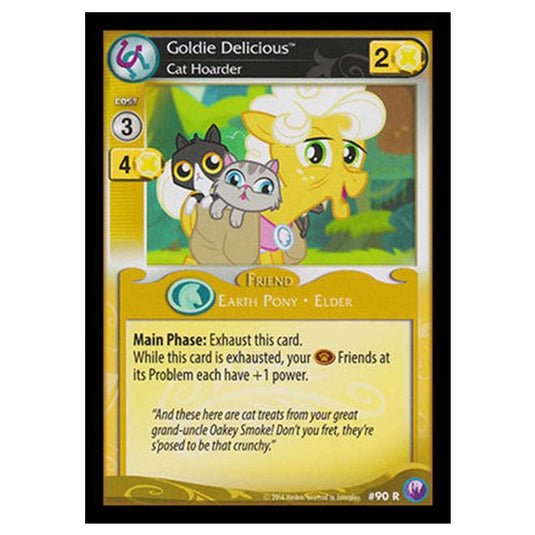 MLP - Canterlot Nights - Goldie Delicious, Cat Hoarder - 90/203