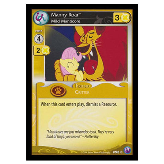 MLP - Canterlot Nights - Manny Roar, Mild Manticore - 93/203