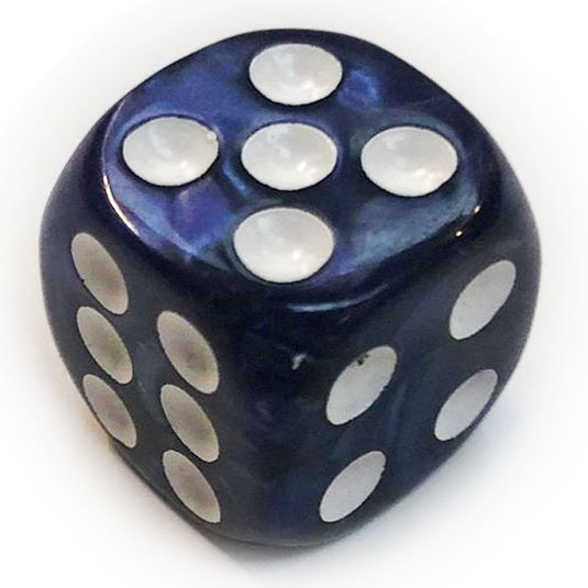 Blackfire Dice - Assorted D6 Dice 16mm Marbled Purple