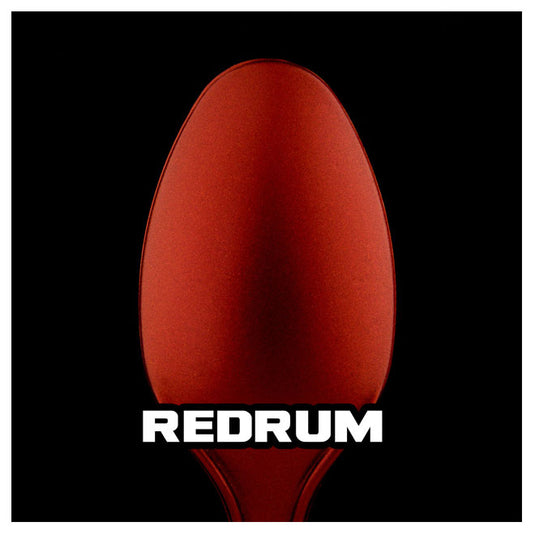 Turbo Dork Paints - Metallic Acrylic Paint 20ml Bottle - Redrum