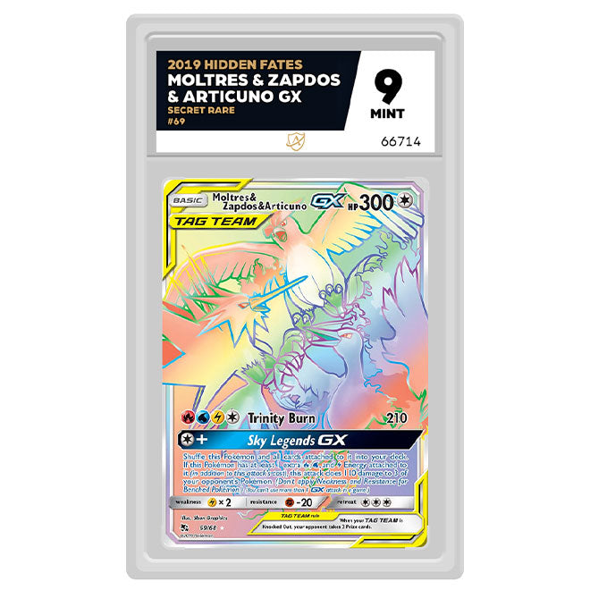 Pokemon - Sun & Moon - Hidden Fates - Moltres & Zapdos & Articuno-GX ( Pokemon - Sun & Moon - Hidden Fates - Moltres & Zapdos & Articuno-GX (