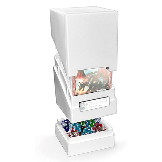 Ultimate Guard - MONOLITH Deck Case 100+ White