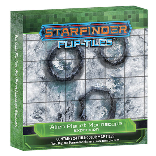 Starfinder Flip-Tiles - Alien Planet Moonscape Expansion