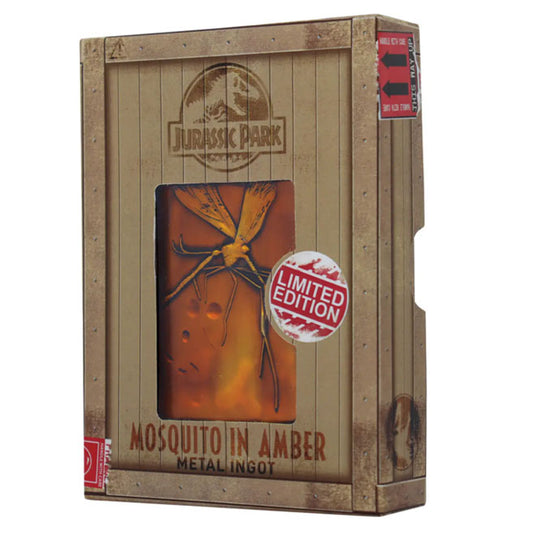 Jurassic Park - Mosquito in Amber Ingot