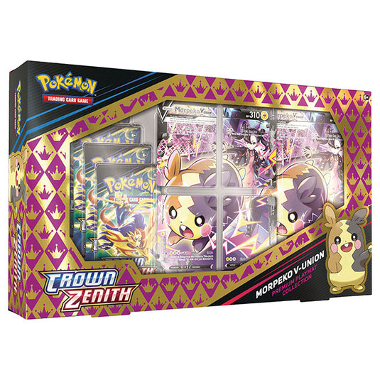 Pokemon - Sword & Shield - Crown Zenith - Morpeko V-Union Premium Playmat Collection