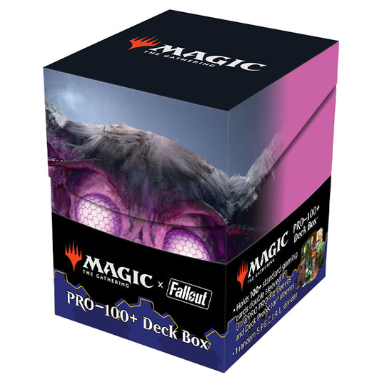 Ultra Pro - Magic the Gathering - Universes Beyond - Fallout - 100+ Deck Box - C
