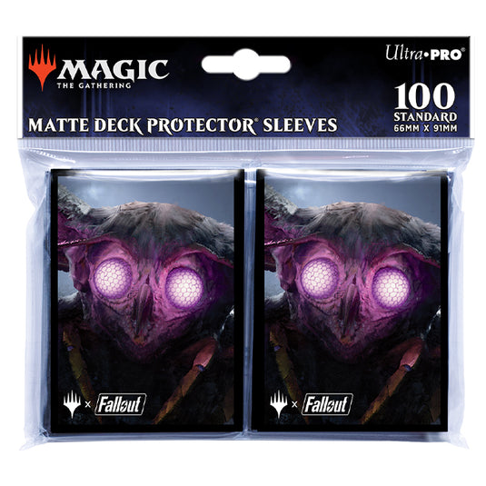 Ultra Pro - Magic the Gathering - Universes Beyond - Fallout - Standard Deck Protectors (100 Sleeves) - C