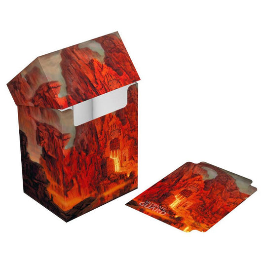 Ultimate Guard - Basic Deck Case 80+ - Lands Edition II Mountain