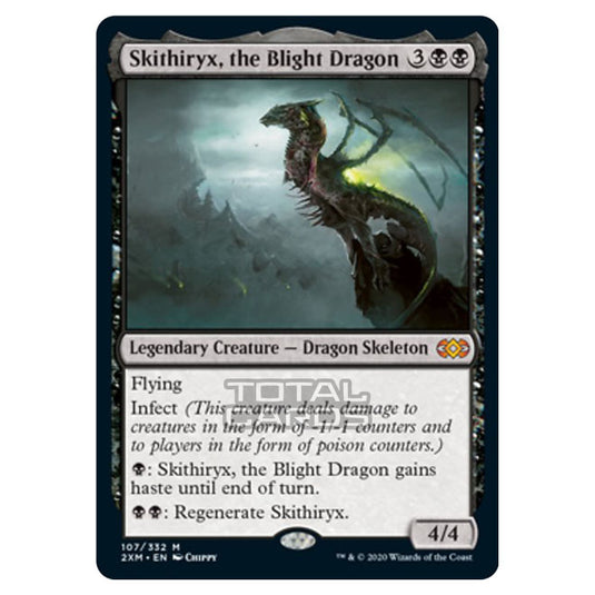 Magic The Gathering - Double Masters - Skithiryx, the Blight Dragon - 107/384