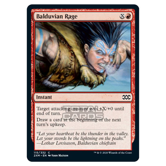 Magic The Gathering - Double Masters - Balduvian Rage - 115/384
