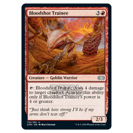 Magic The Gathering - Double Masters - Bloodshot Trainee - 119/384