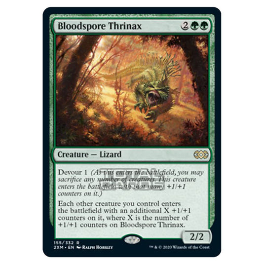 Magic The Gathering - Double Masters - Bloodspore Thrinax - 155/384
