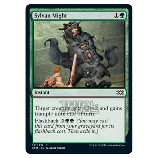 Magic The Gathering - Double Masters - Sylvan Might - 181/384