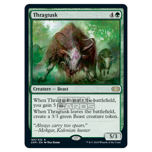 Magic The Gathering - Double Masters - Thragtusk - 183/384