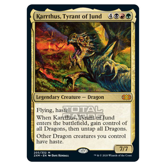 Magic The Gathering - Double Masters - Karrthus, Tyrant of Jund - 205/384