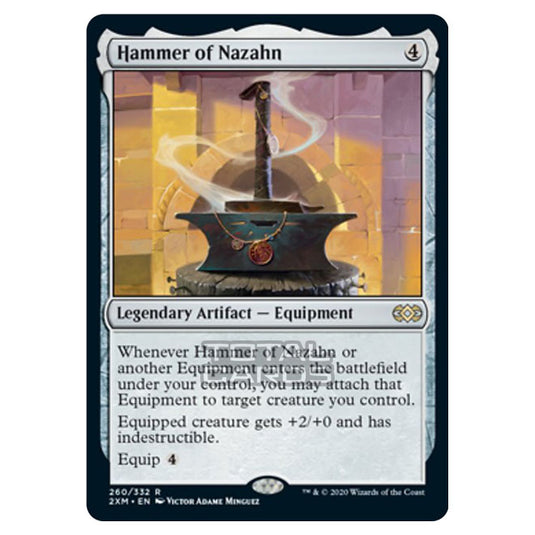 Magic The Gathering - Double Masters - Hammer of Nazahn - 260/384