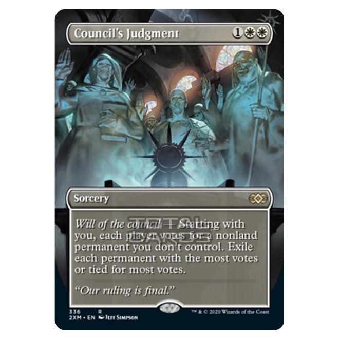 council cards mtg Magic The Gathering - Double Masters - Council's Judgment