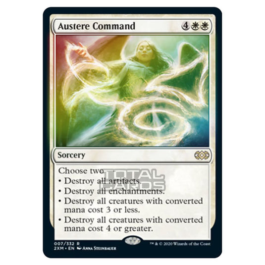 Magic The Gathering - Double Masters - Austere Command - 7/384 (Foil)
