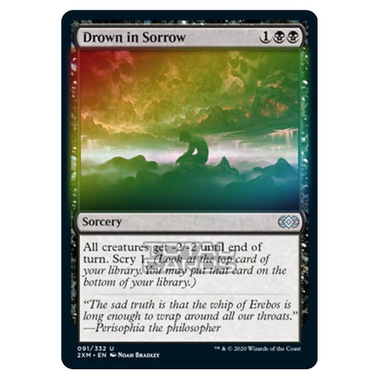 Magic The Gathering - Double Masters - Drown in Sorrow - 91/384 (Foil)