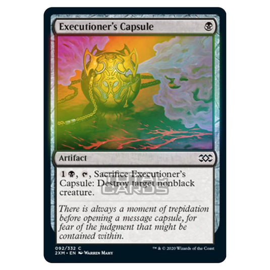 Magic The Gathering - Double Masters - Executioner's Capsule - 92/384 (Foil)